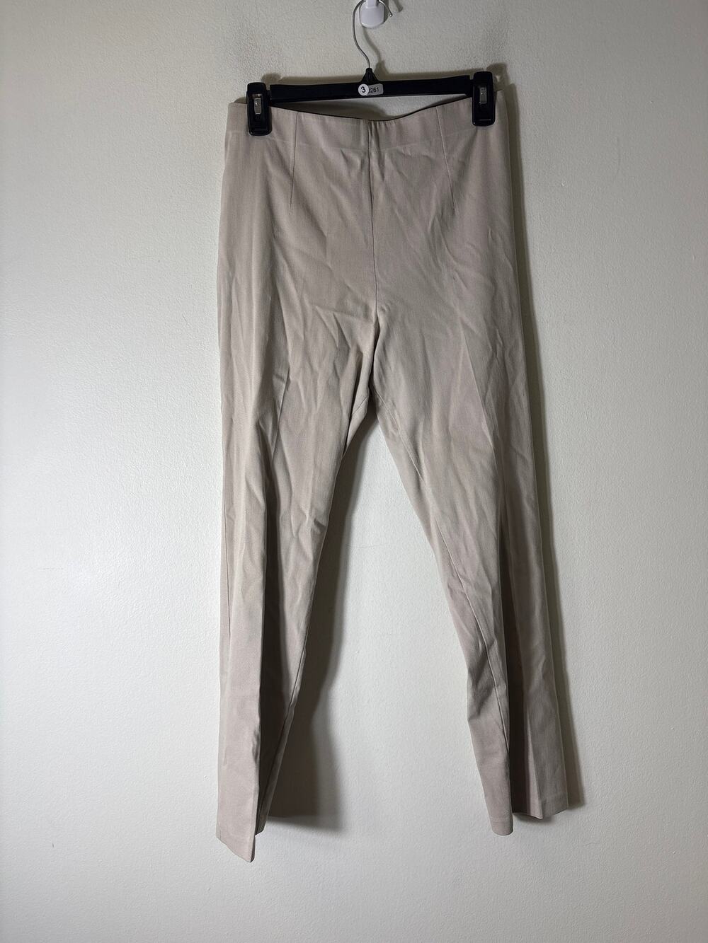 Equestrian Tan Pull On Ankle Pants Sz 2